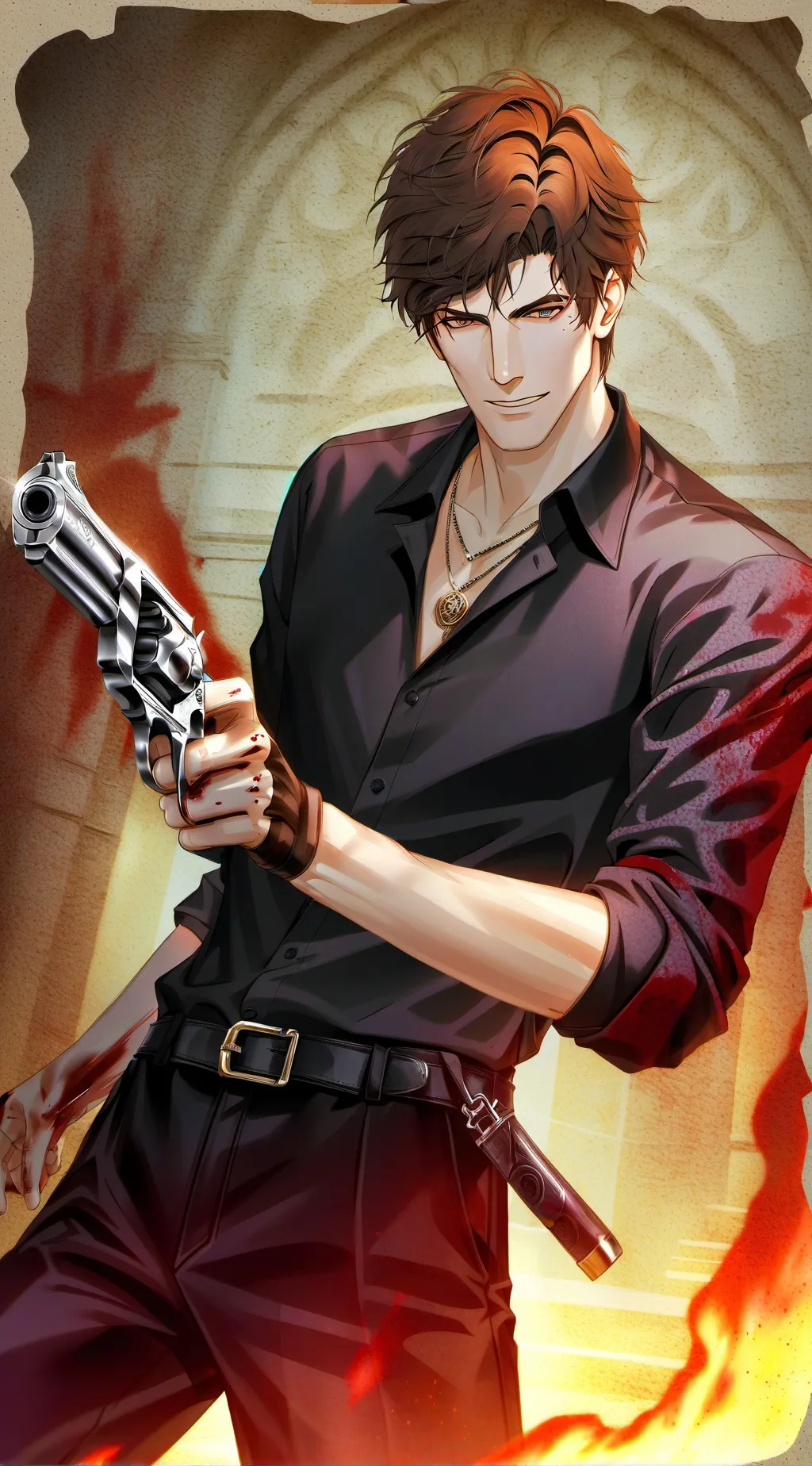 ai character: Frost's DP background