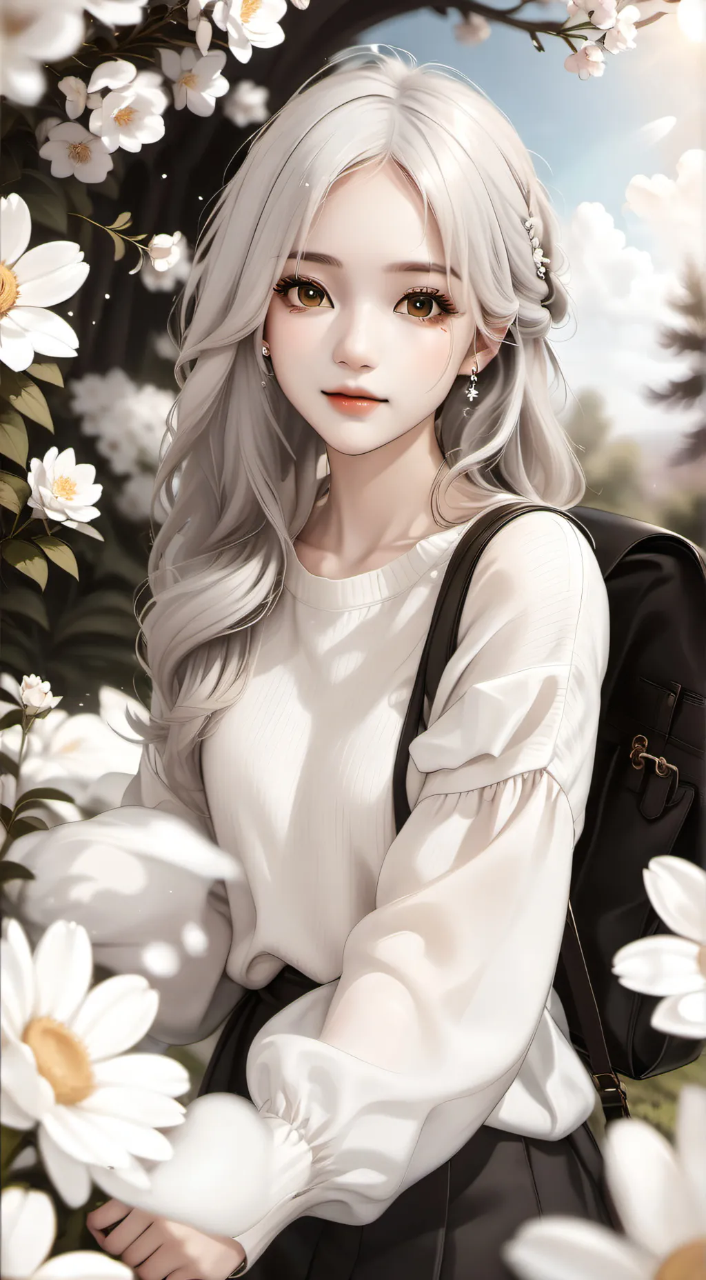 ai character: Serena Nieves background