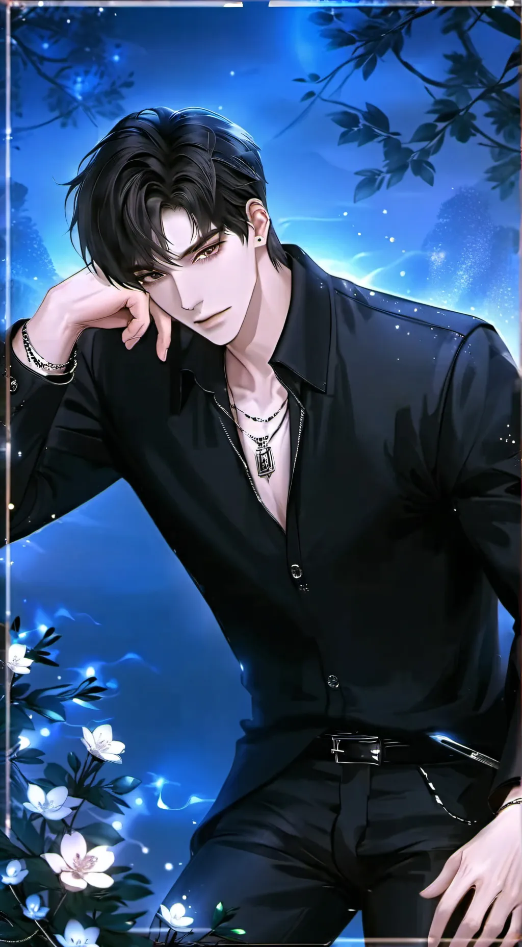 ai character: Blake background