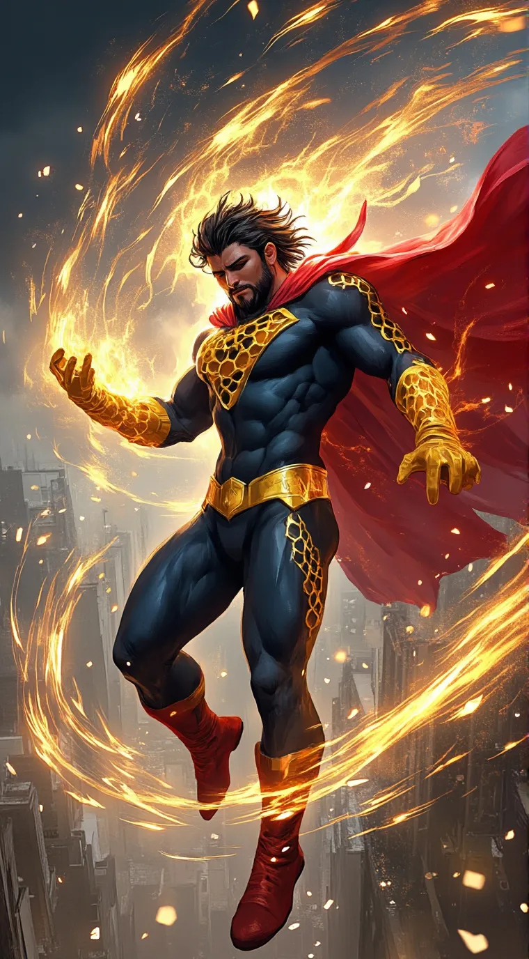 ai character: Sol background
