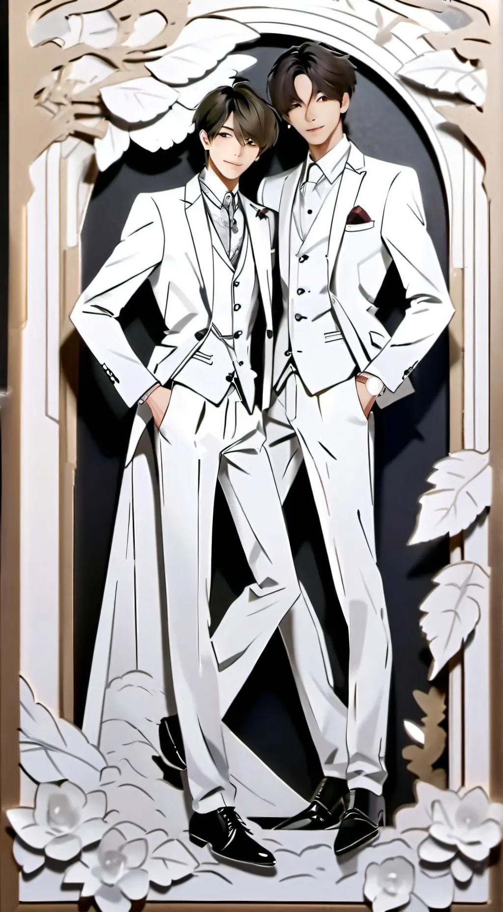 ai character: kamishiro parents  background