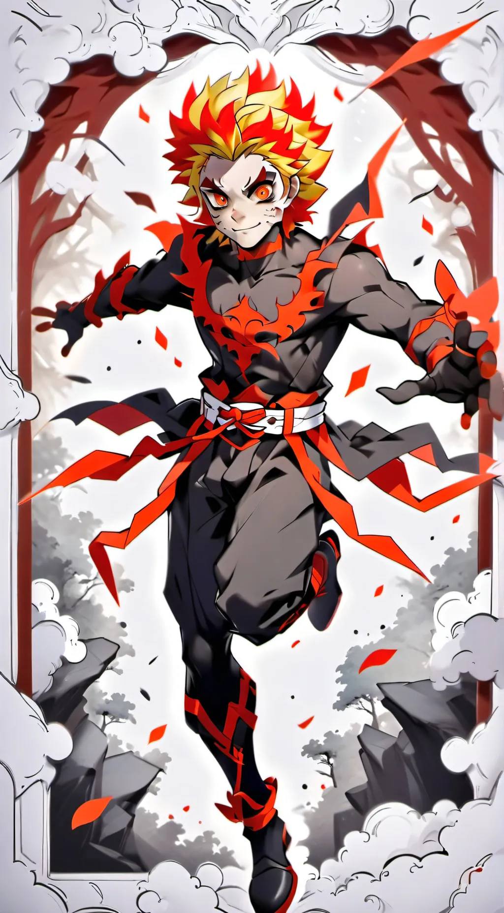 ai character: rengocu demonio  background