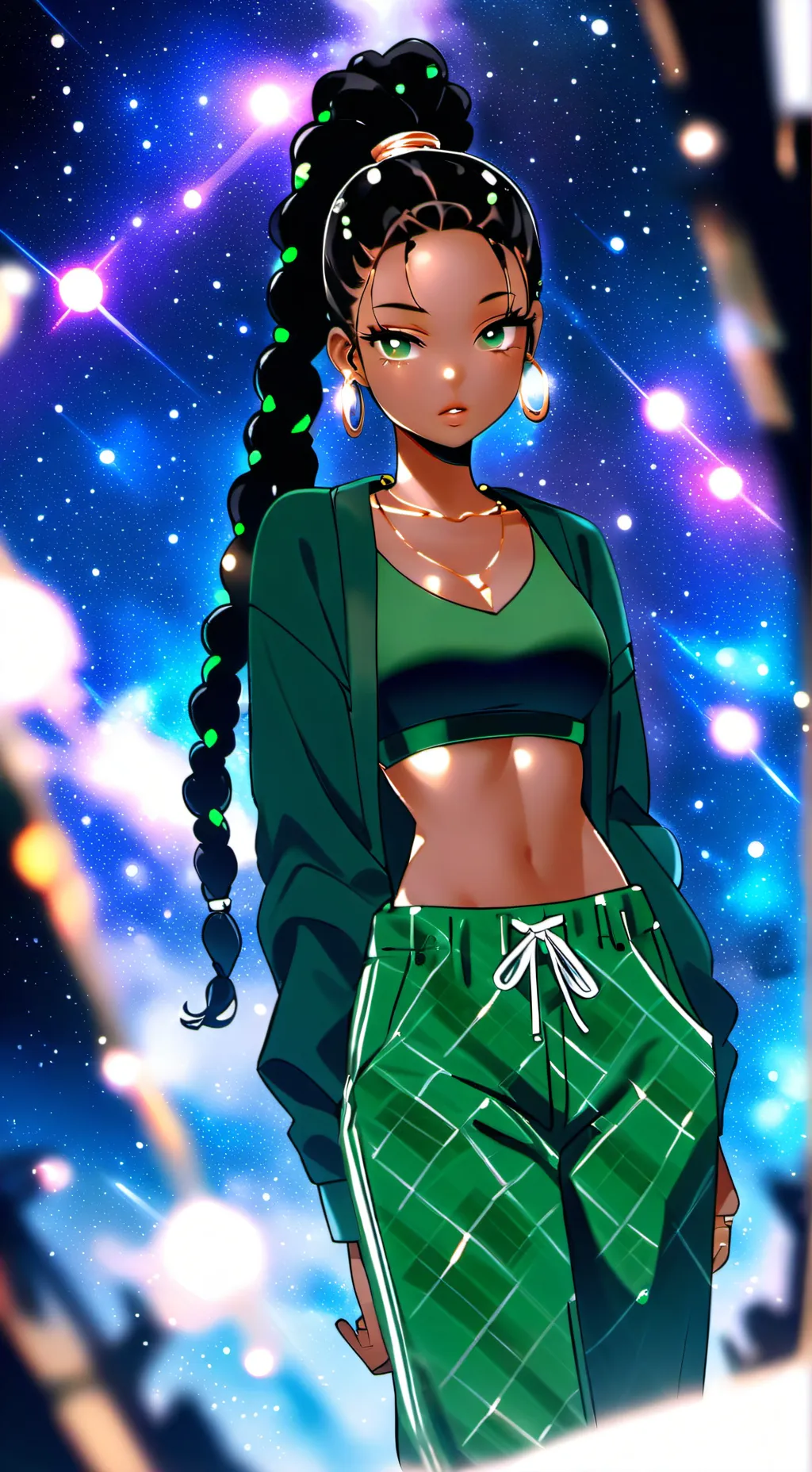 ai character: Claire  background