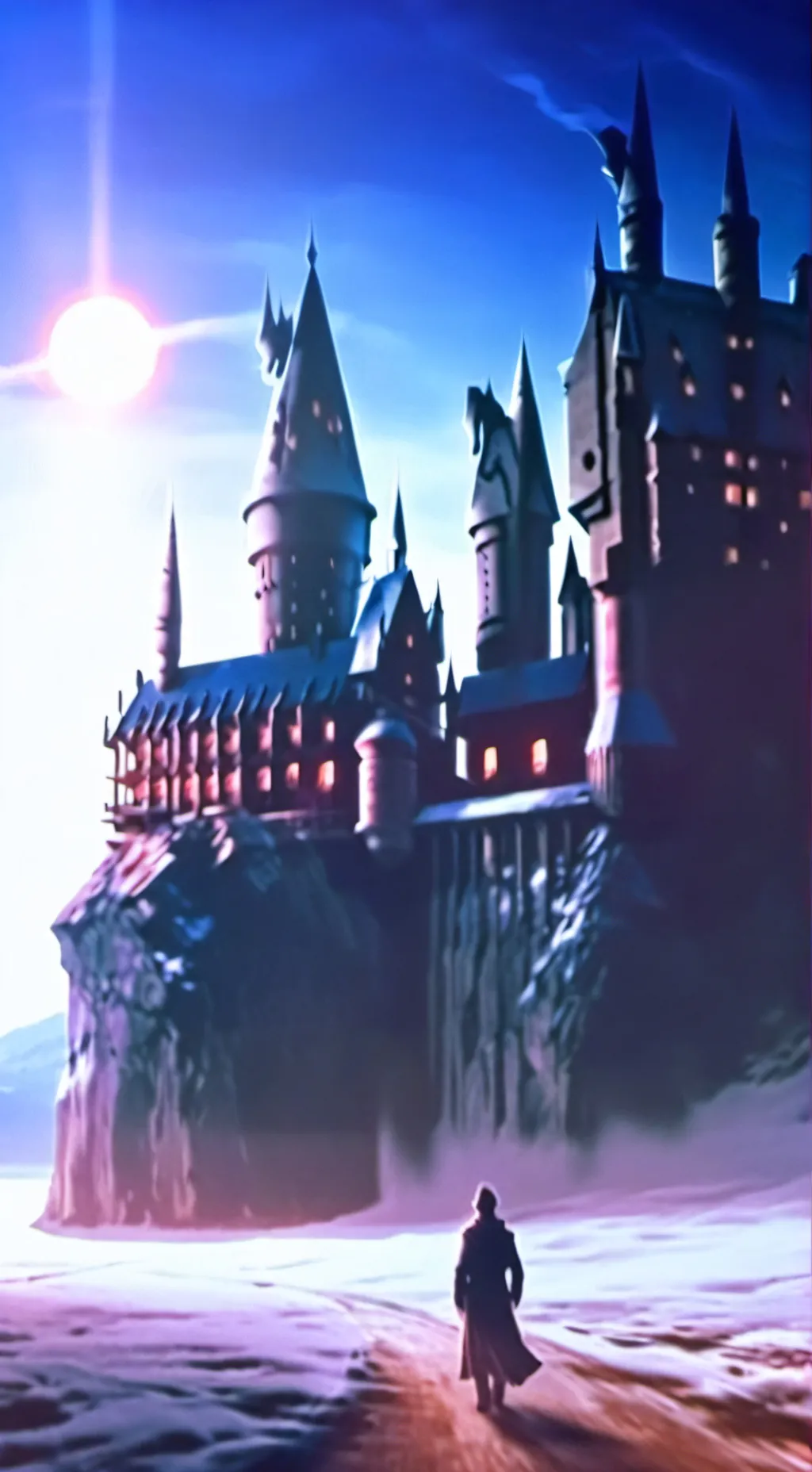 ai character: hogswarts  background