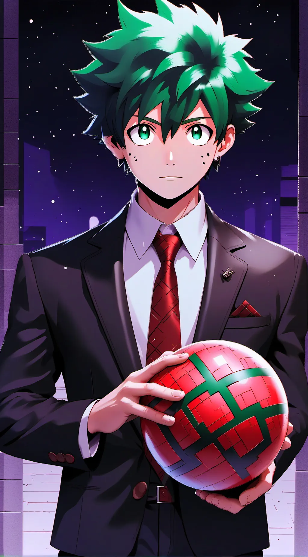 ai character: 😍deku😍 background