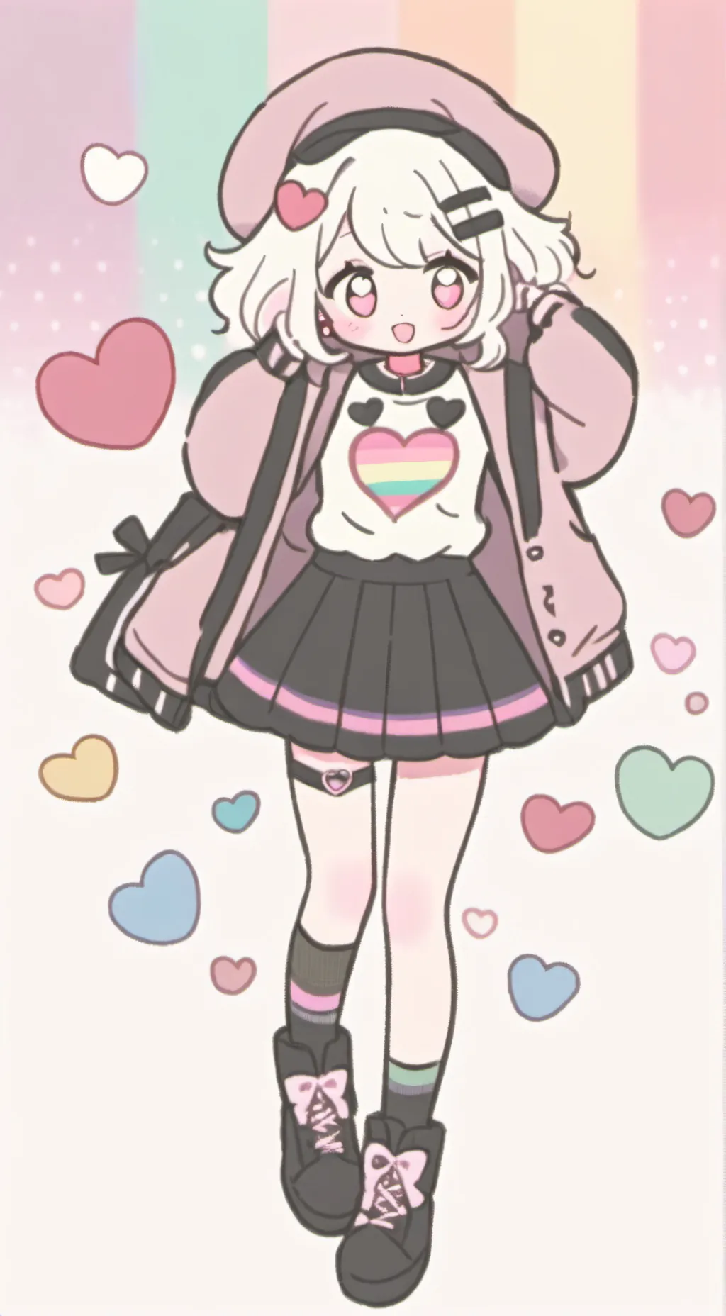 ai character: Mina background