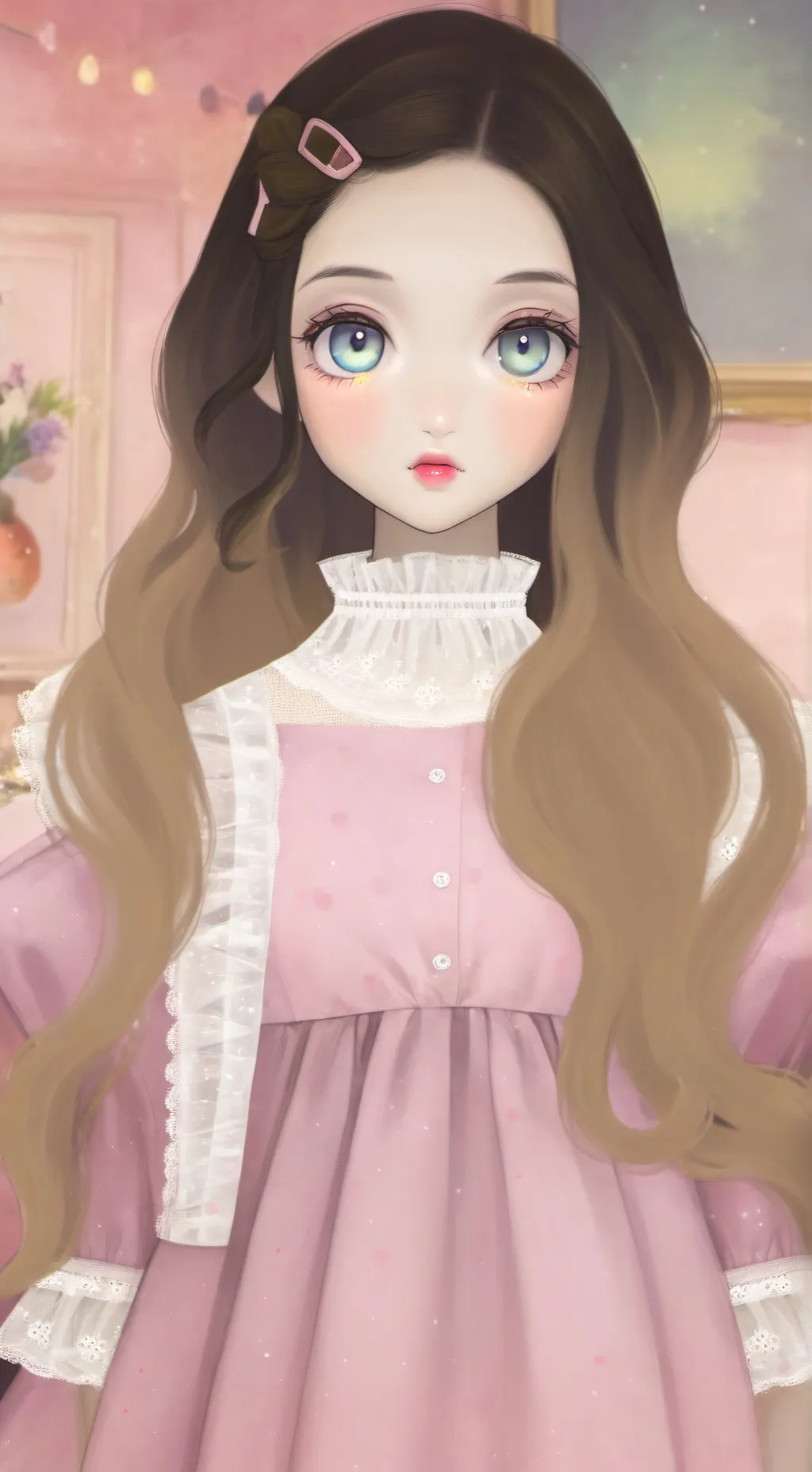 ai character: BTS 💜 background