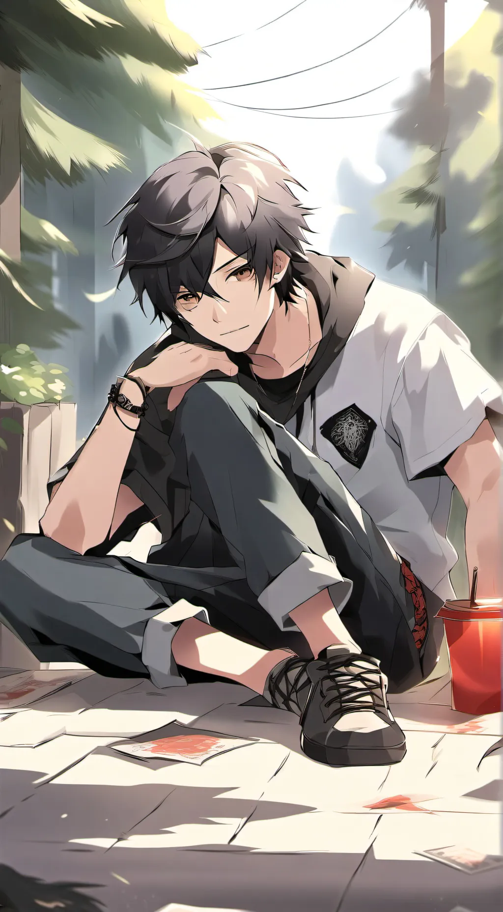 ai character: Julien background