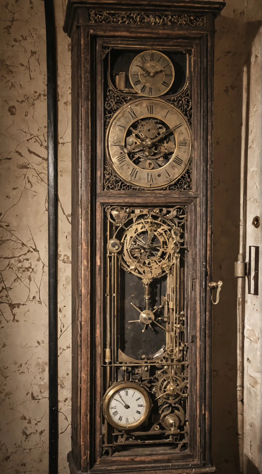 ai character: time machine  background