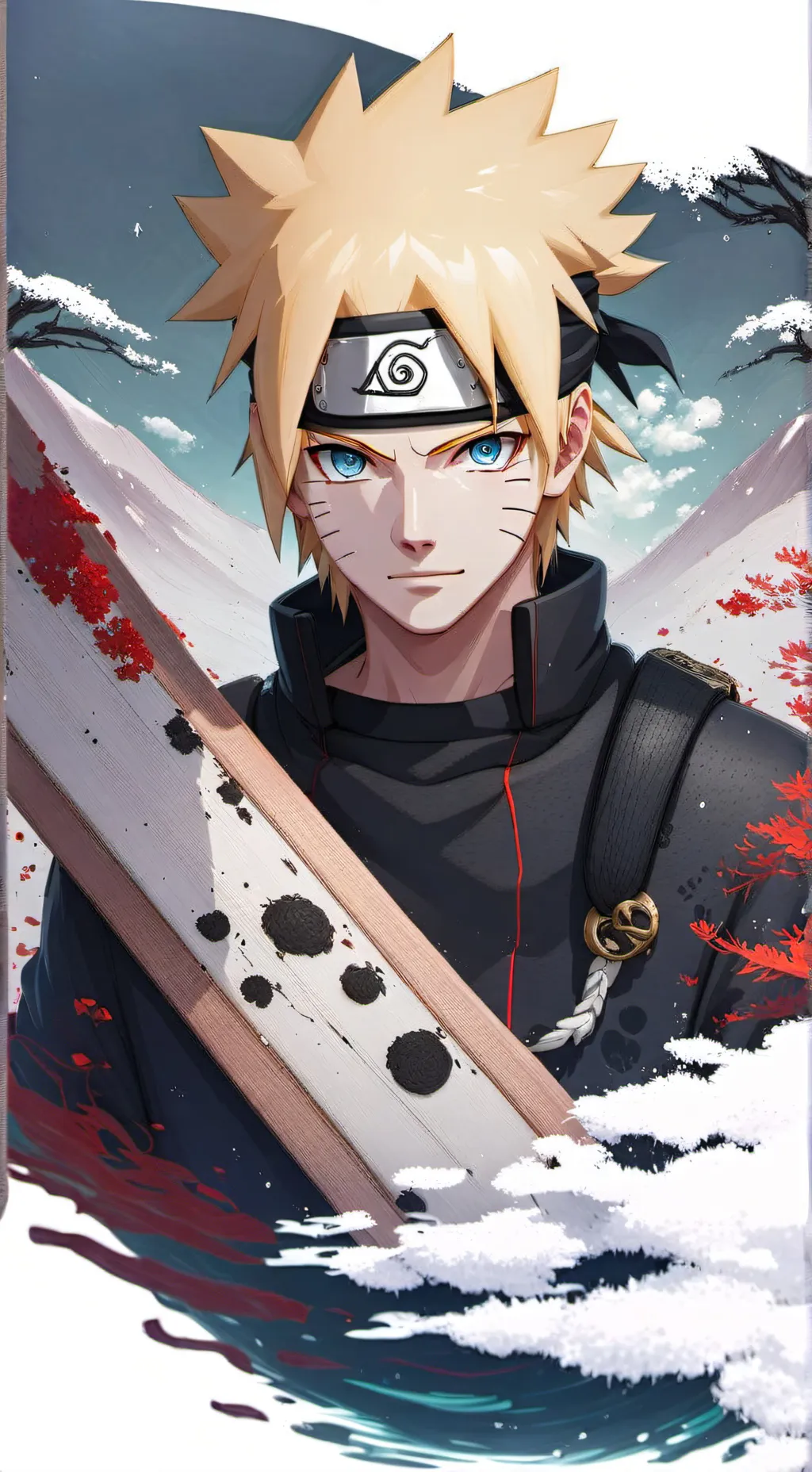 ai character: Naruto 🌀 background