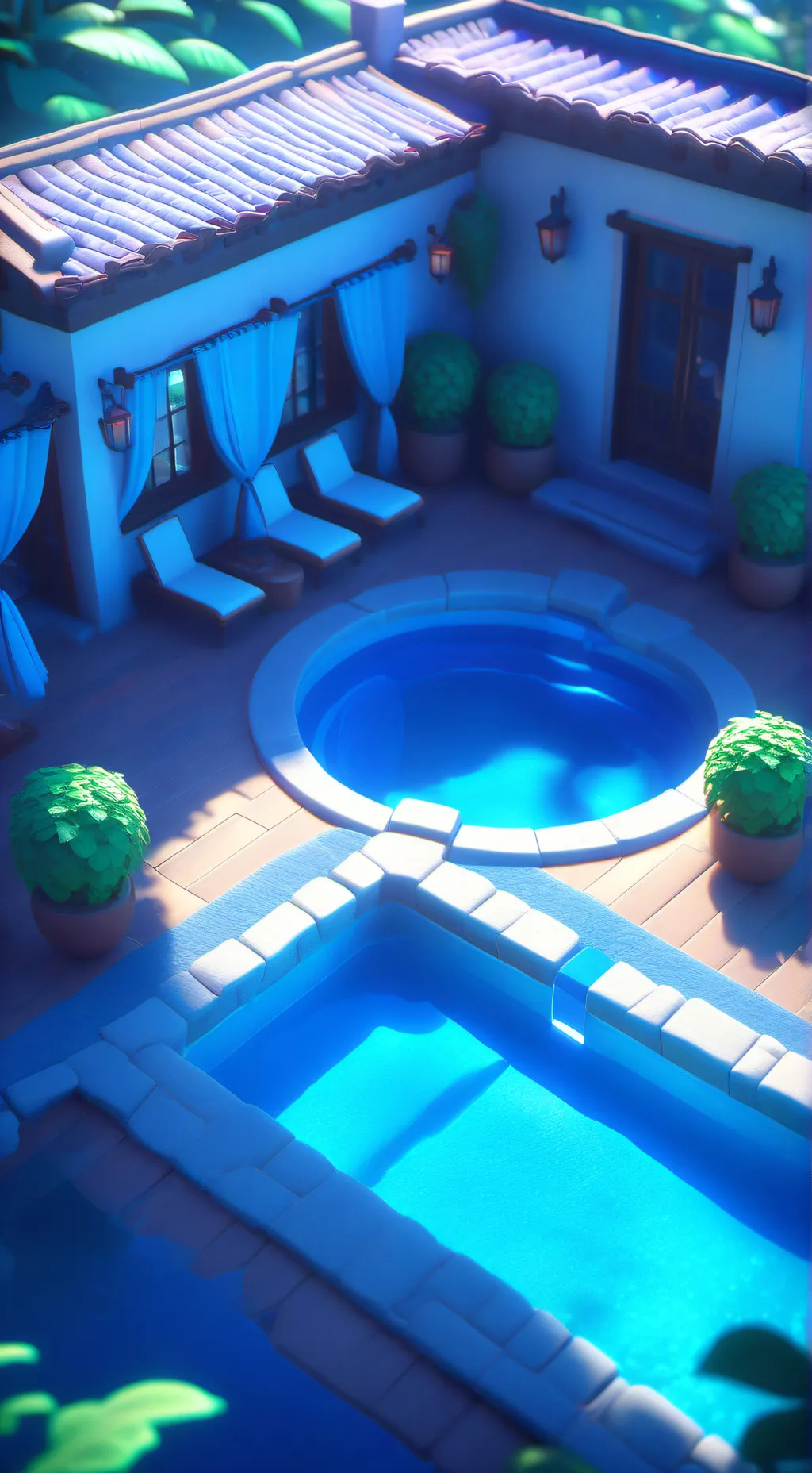 ai character: ~Mansion~ background