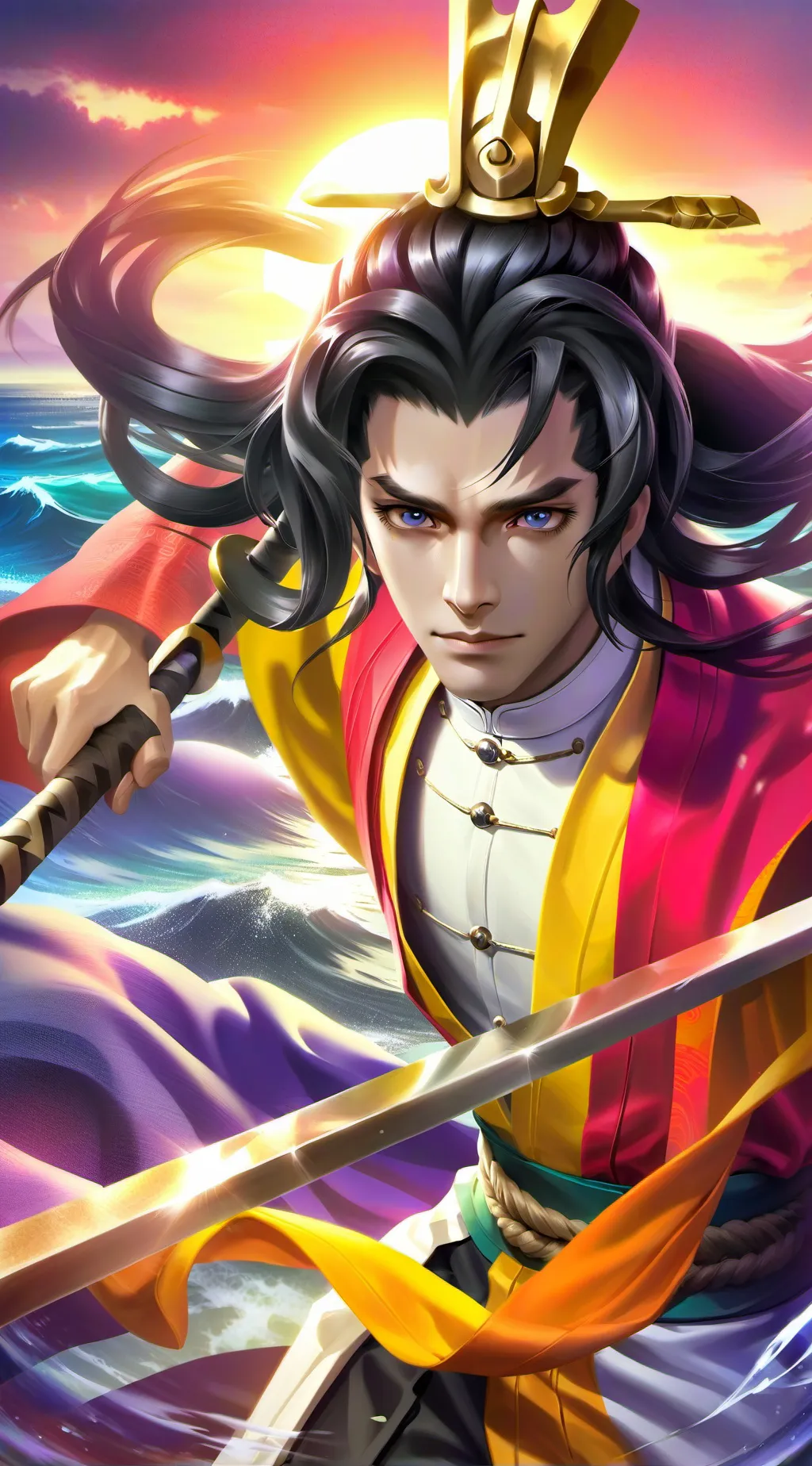 ai character: Giyuu Tomioka background