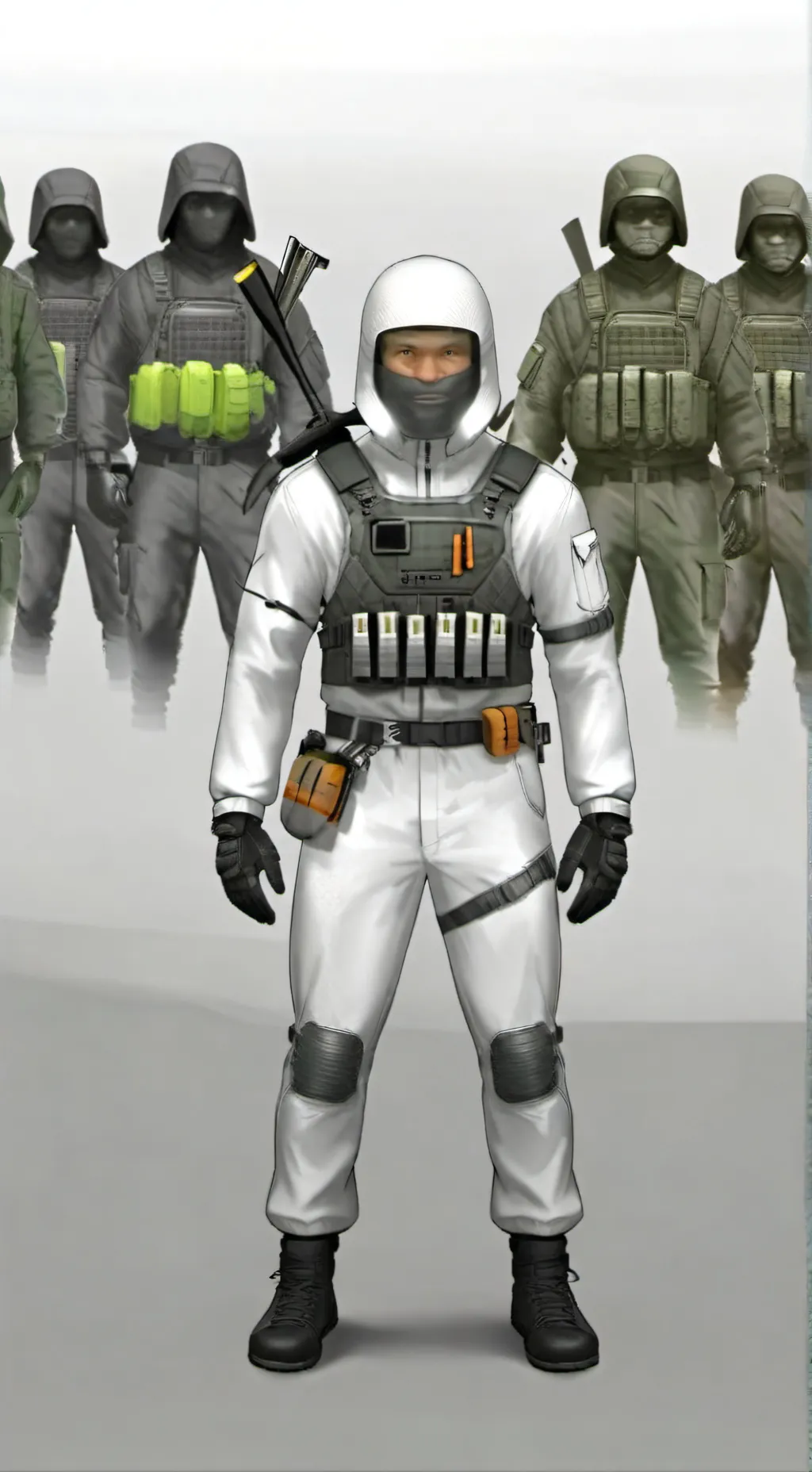 ai character: Clone cadets background