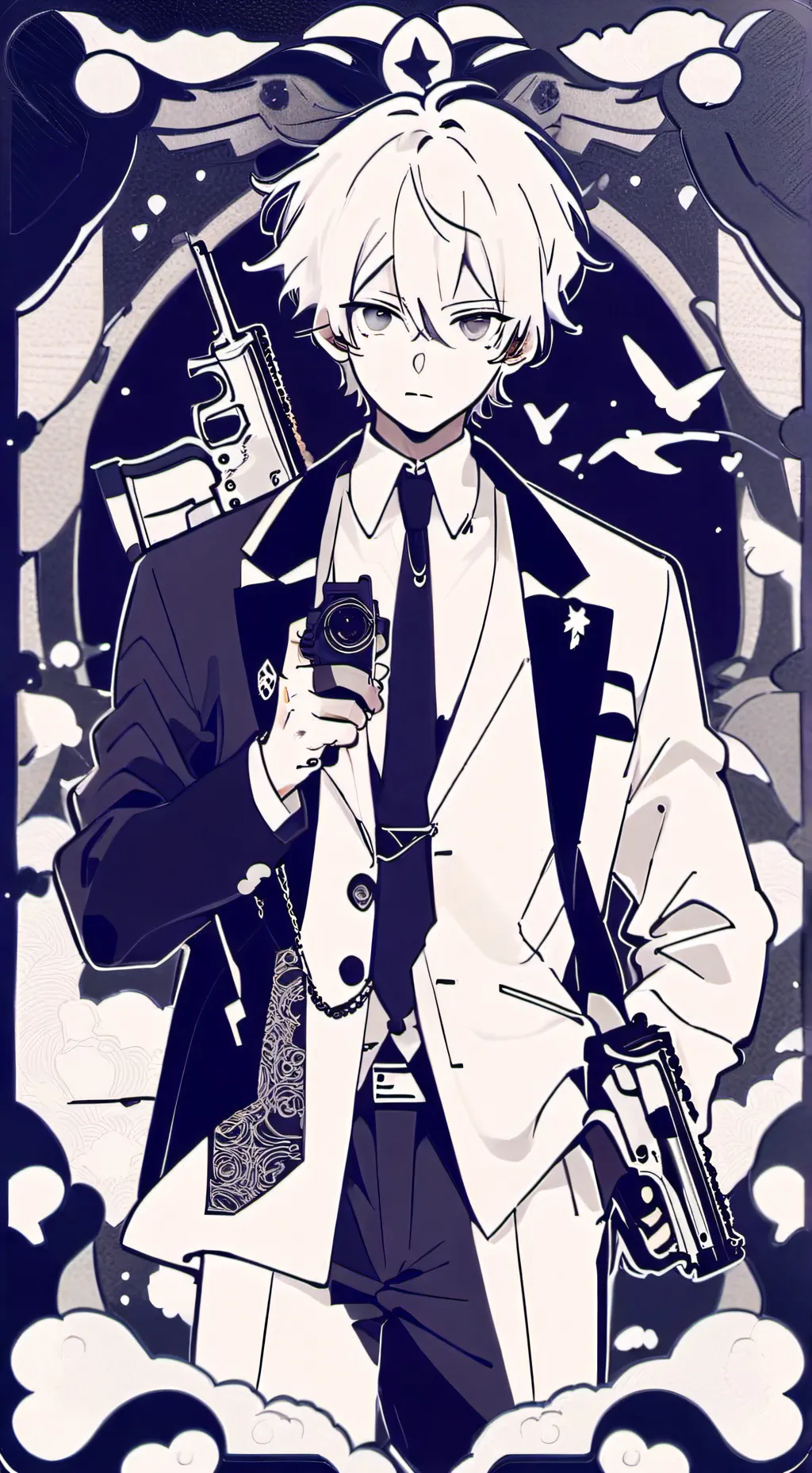 ai character: squid game S2 background