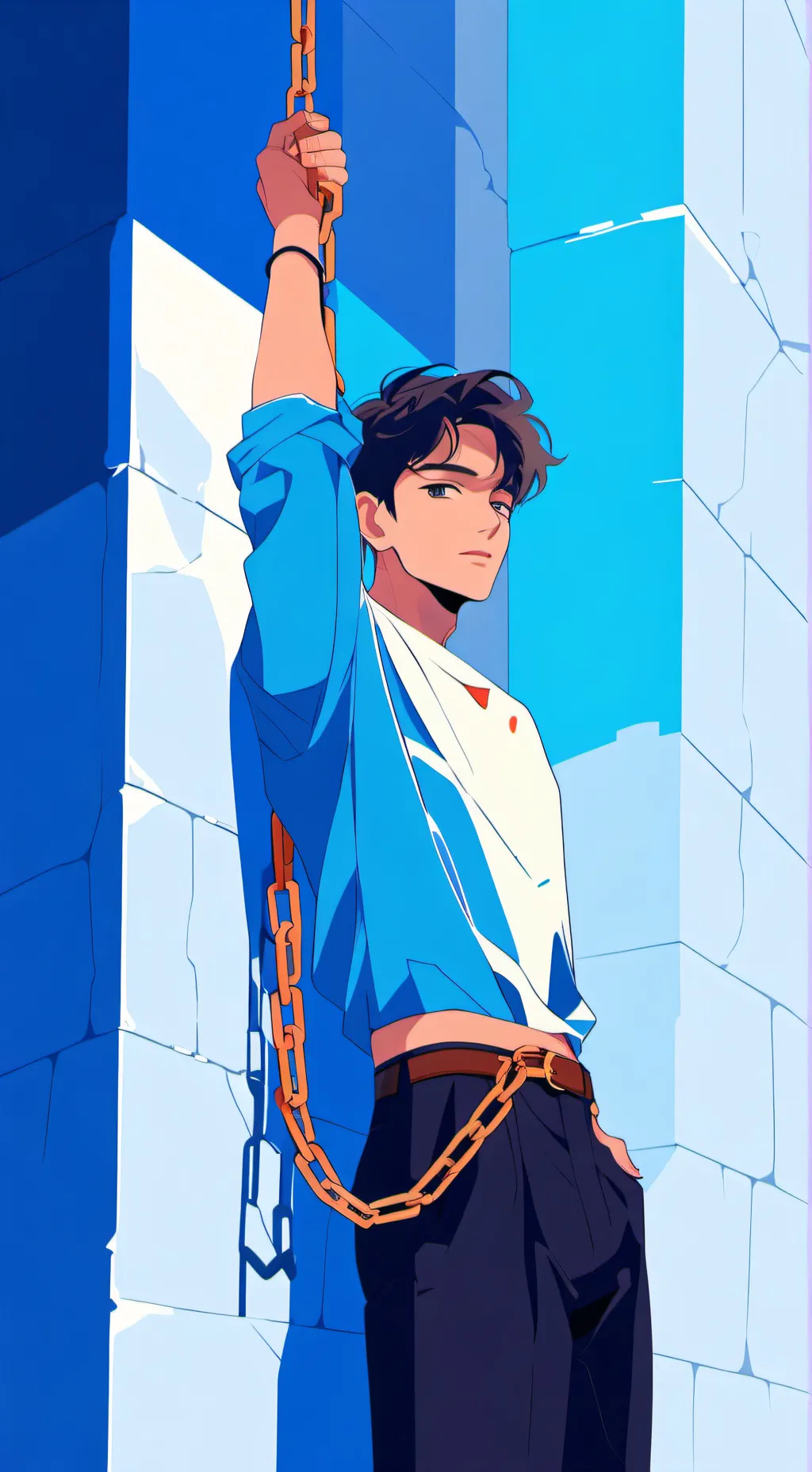 ai character: Michael  background