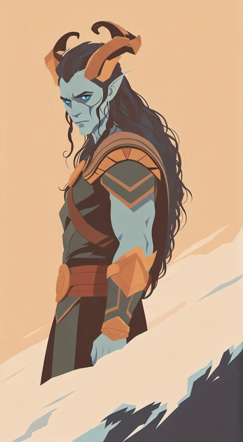 ai character: Loki Laufeyson  background