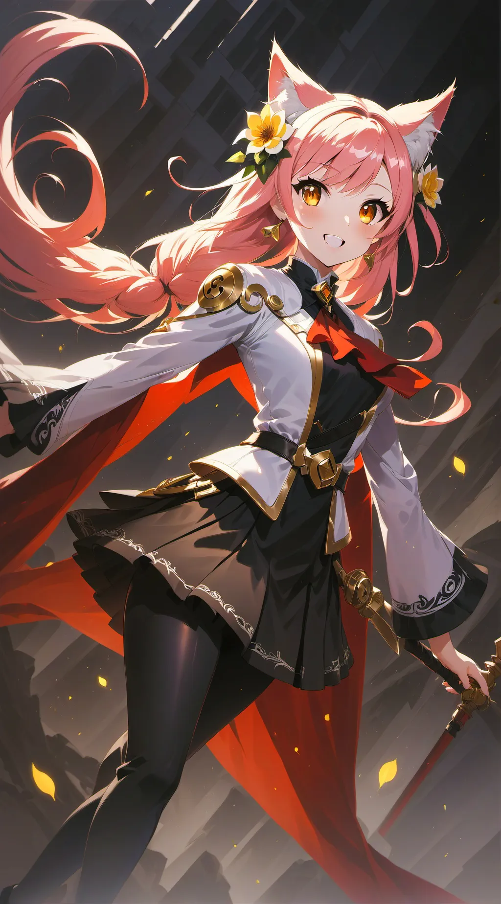 ai character: berlian background