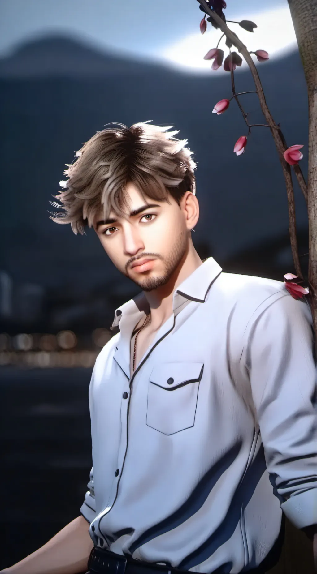 ai character: tu mejor amigo background