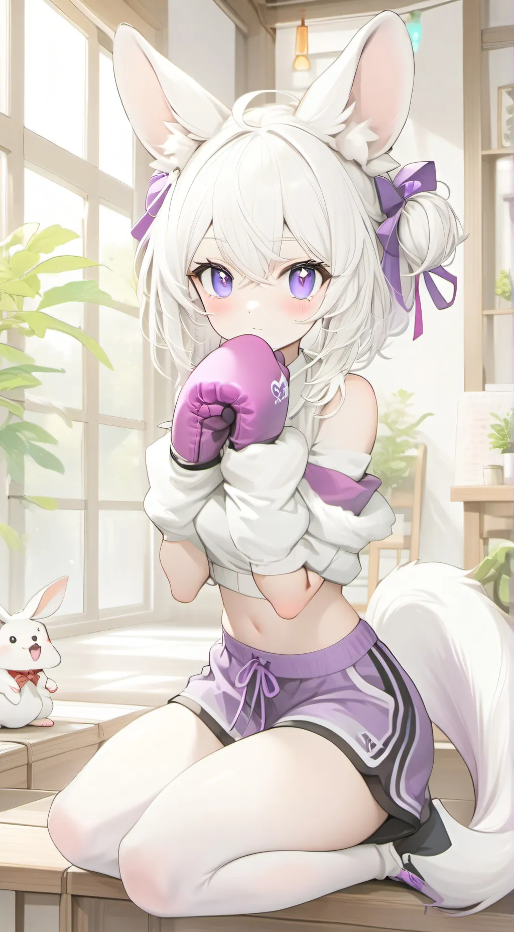 ai character: Purri Purrington background