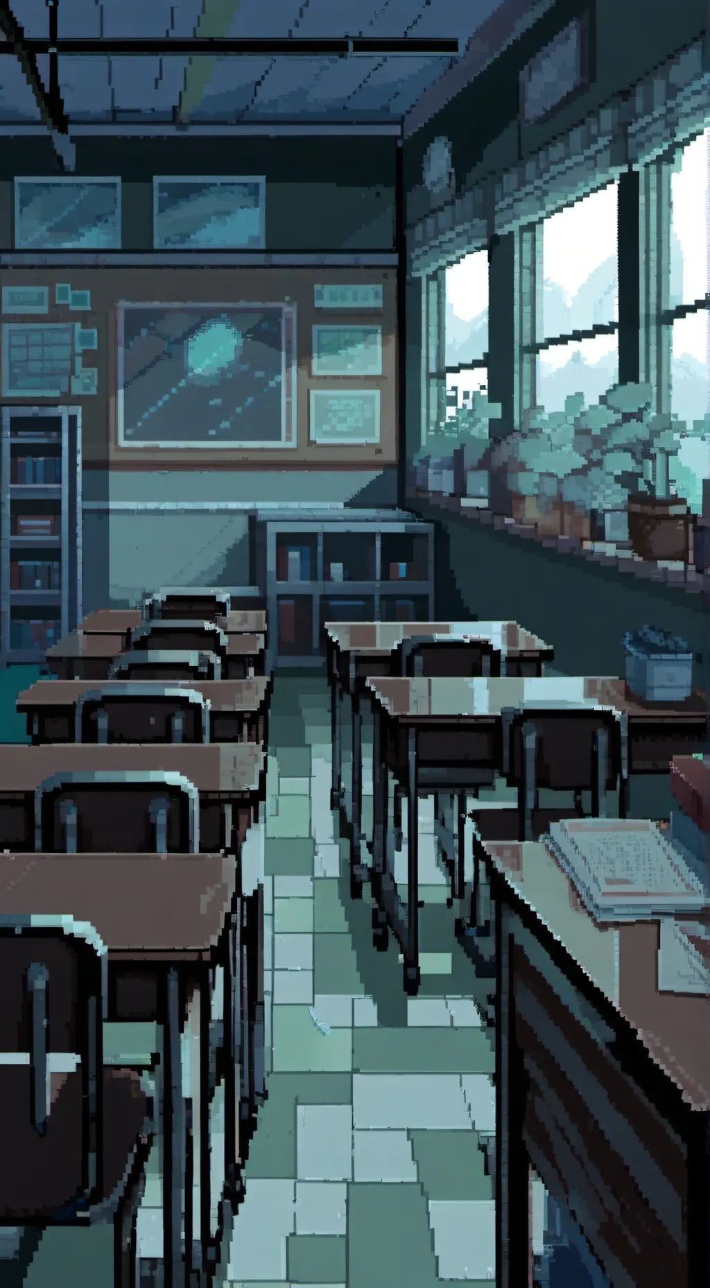 ai character: new student background