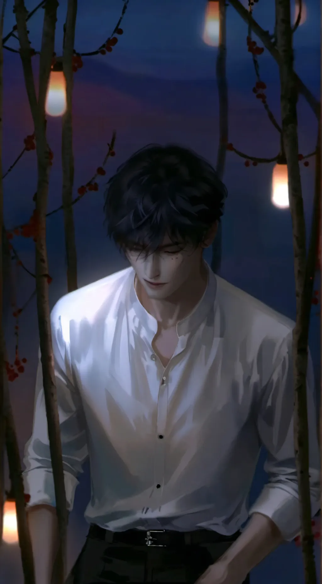 ai character: Lucas background