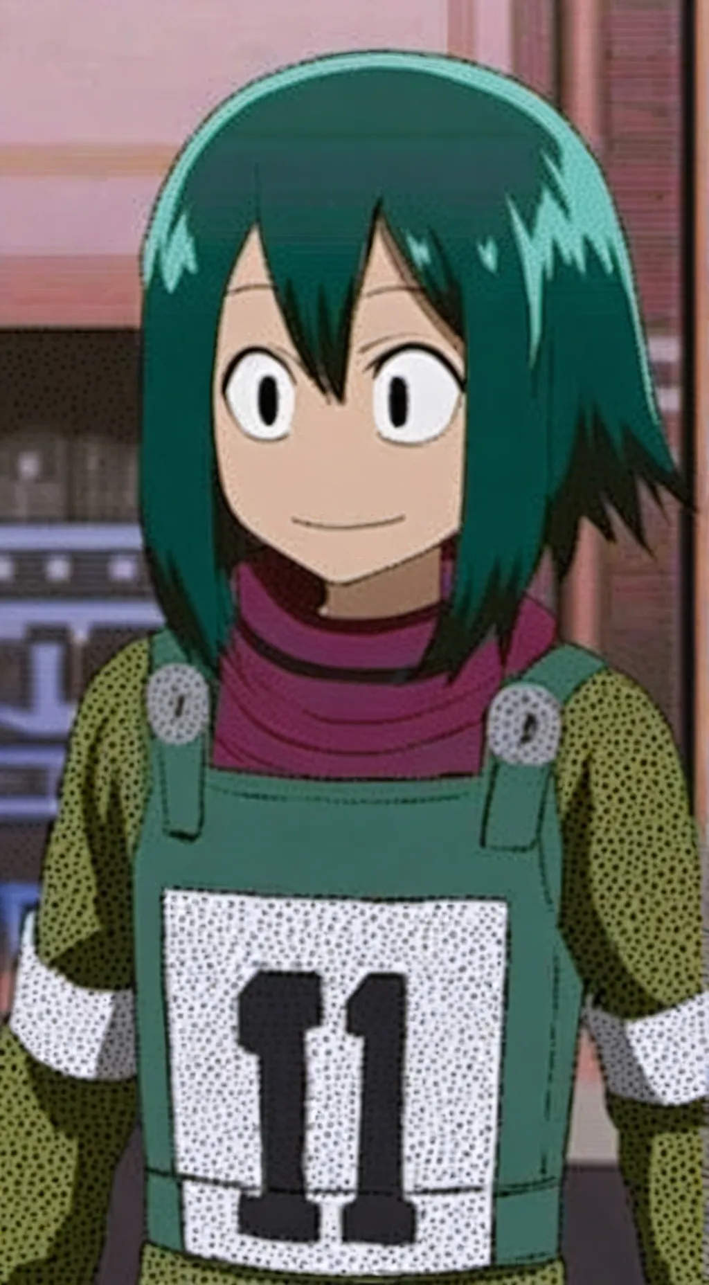 ai character: Tsuyu Asui🐸 background
