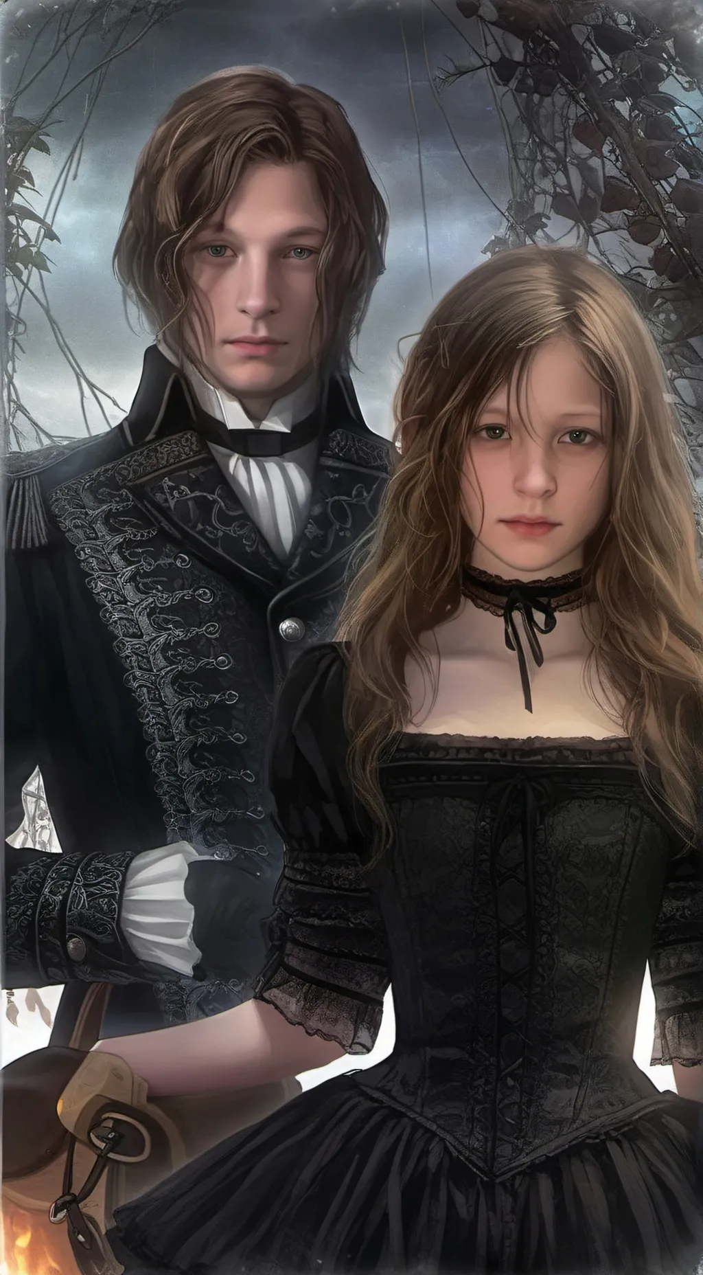 ai character: Lucien Blackwood background