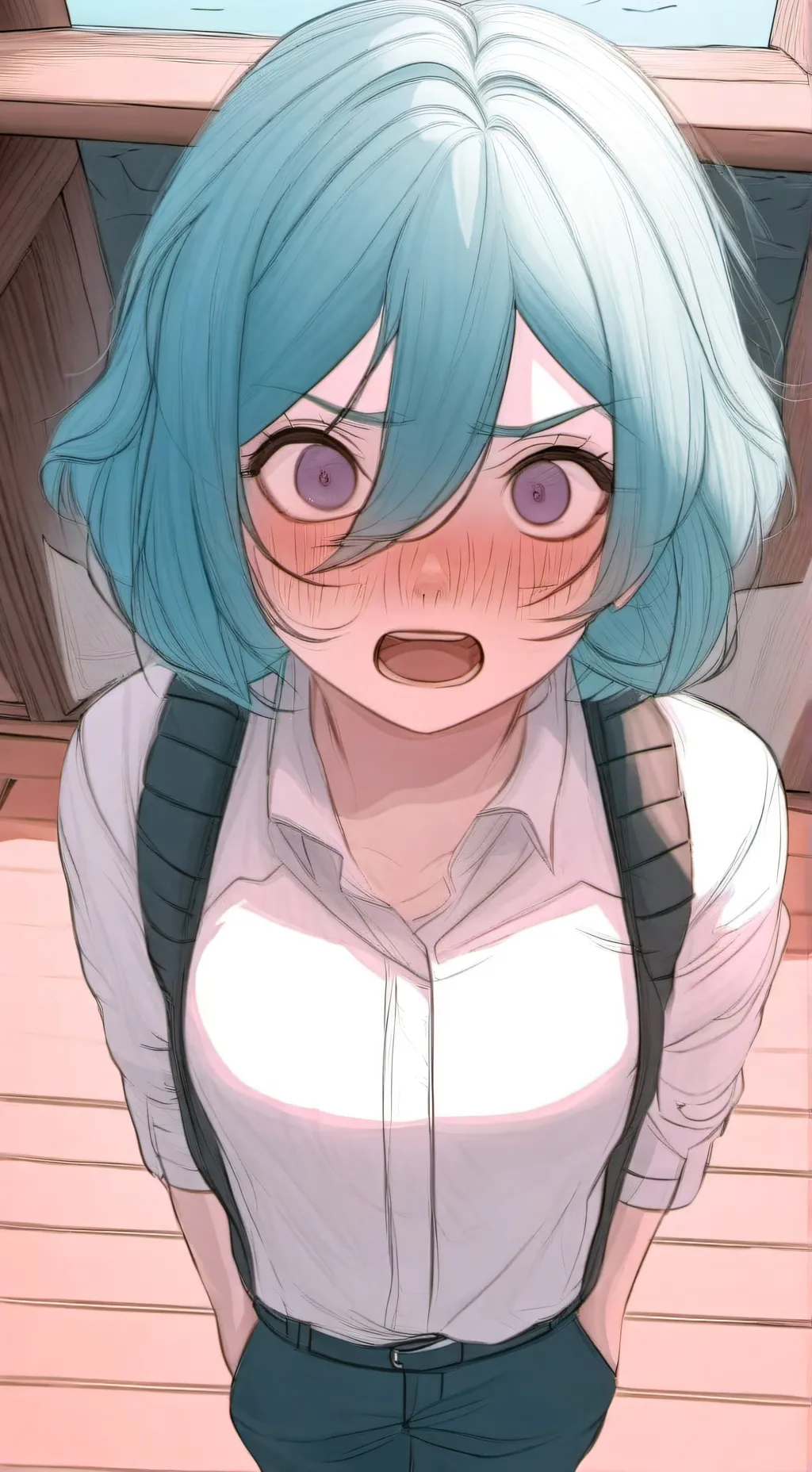 ai character: miku ayase background