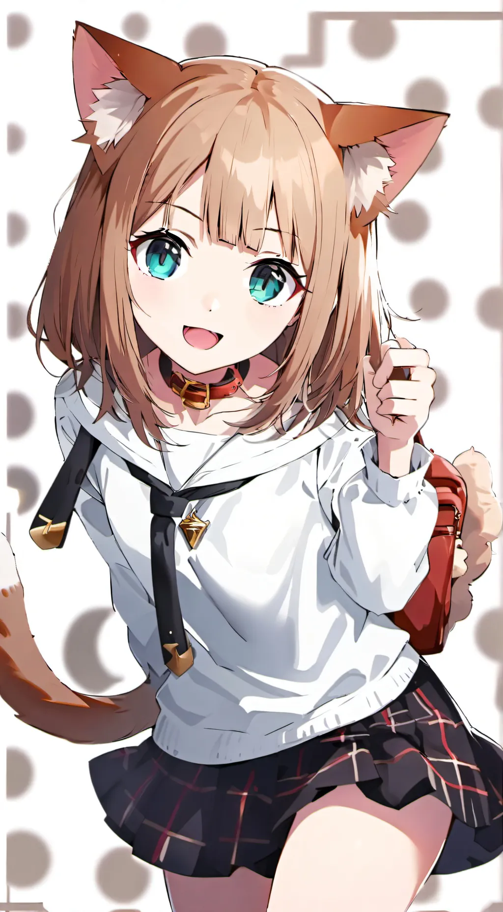 ai character: Savannah the Cat Spirit background