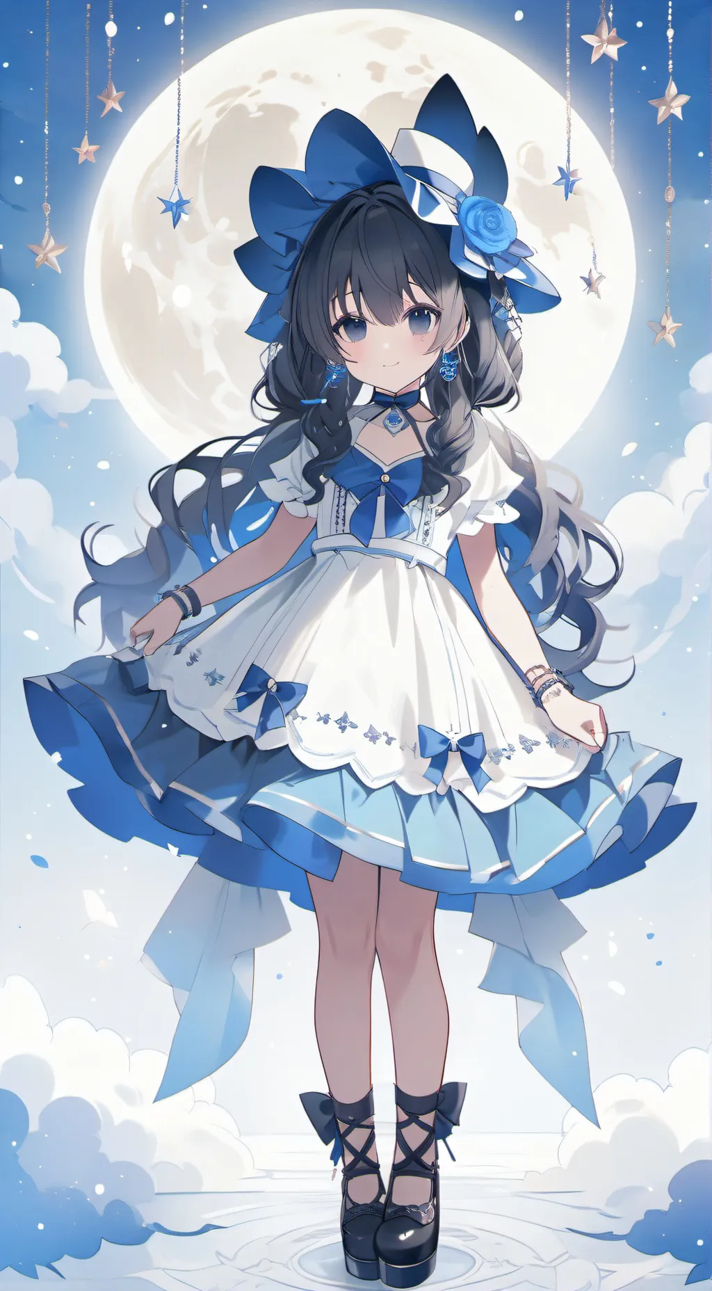 ai character: tres lunas background