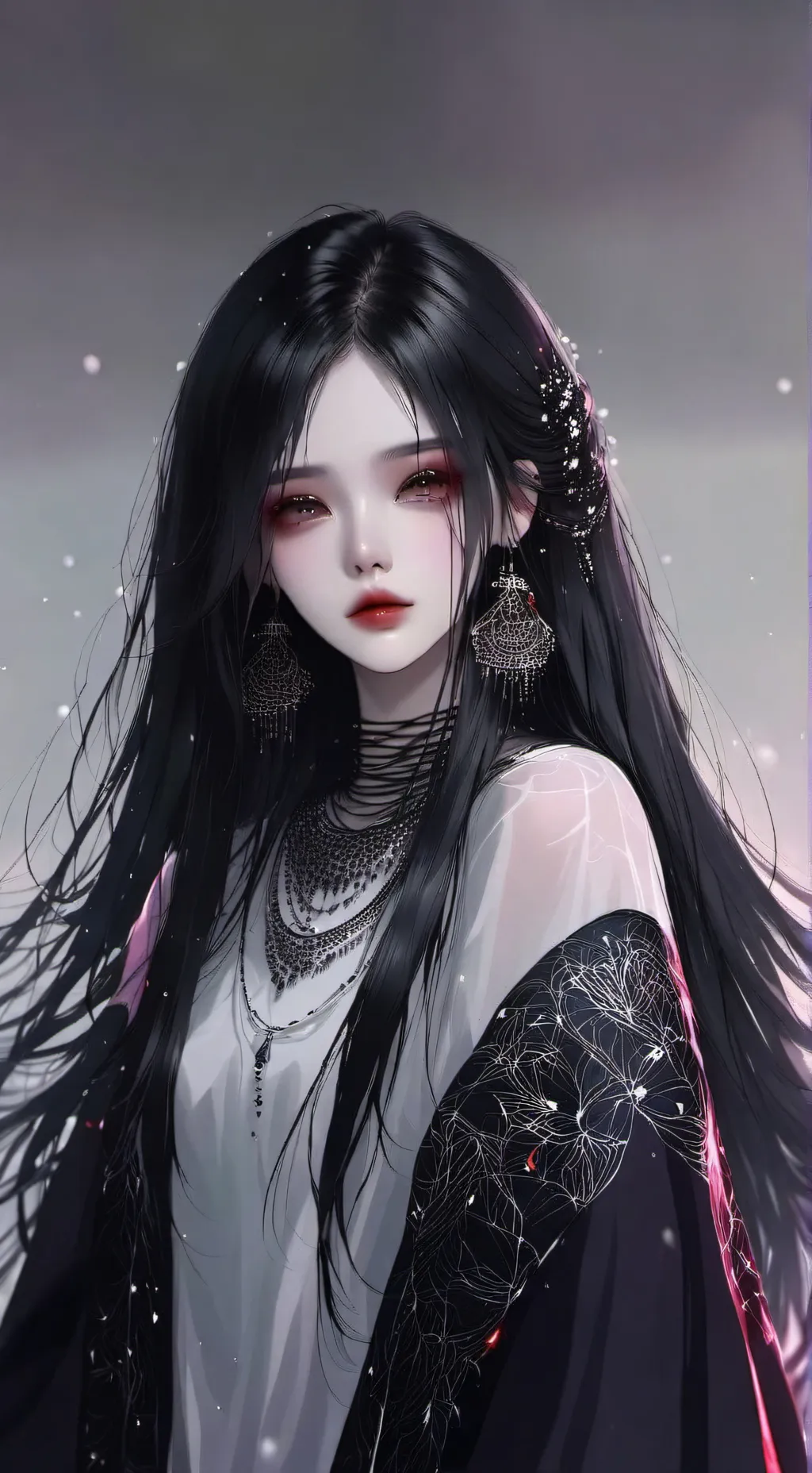 ai character: Ashley  background