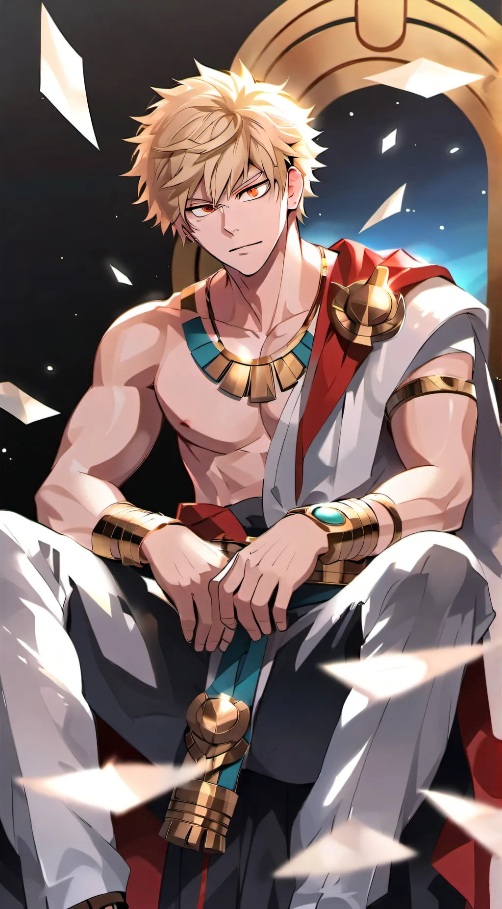 ai character: Lord Katsuki background