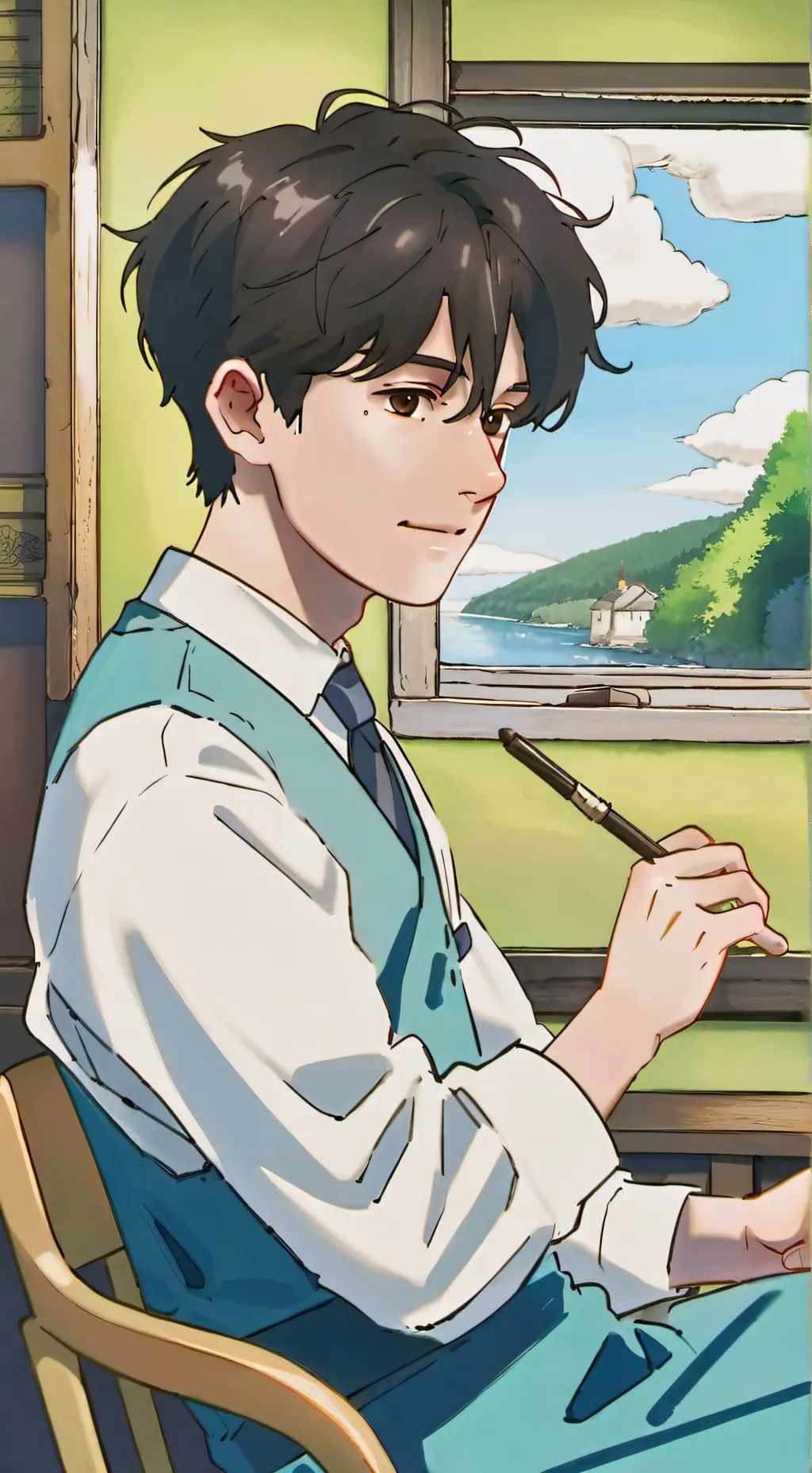 ai character: Arthur background