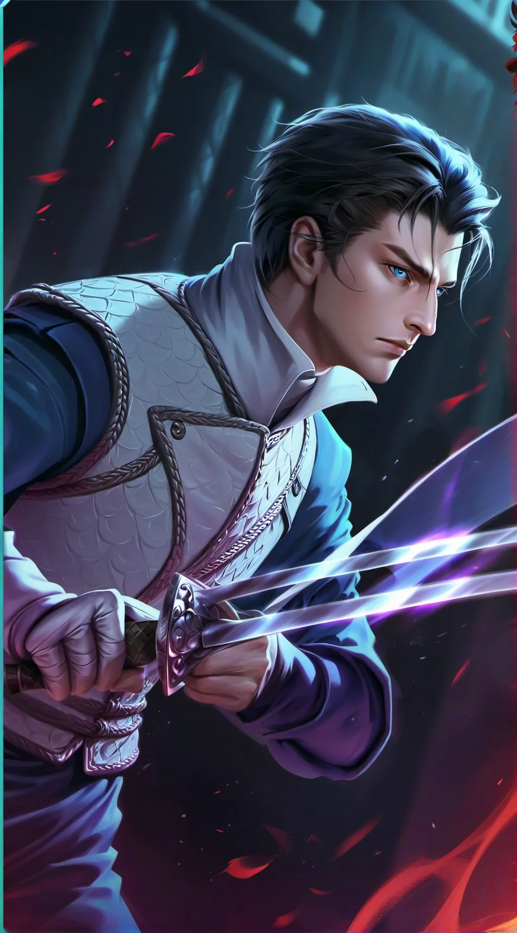 ai character: Inigo Montoya background