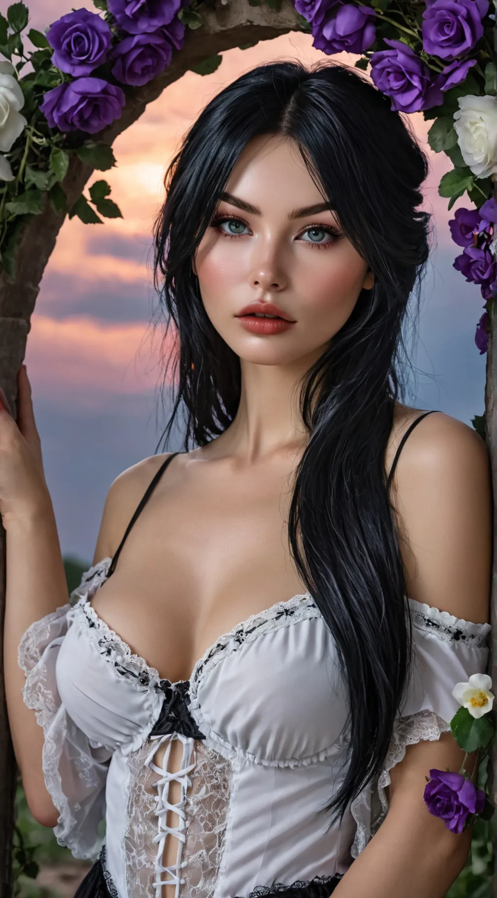 ai character: Elara background