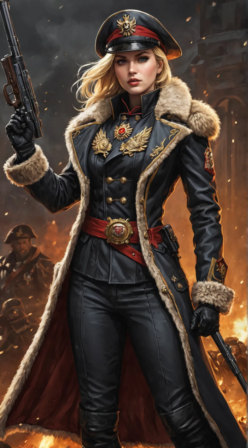 ai character: Valeria Thorne background
