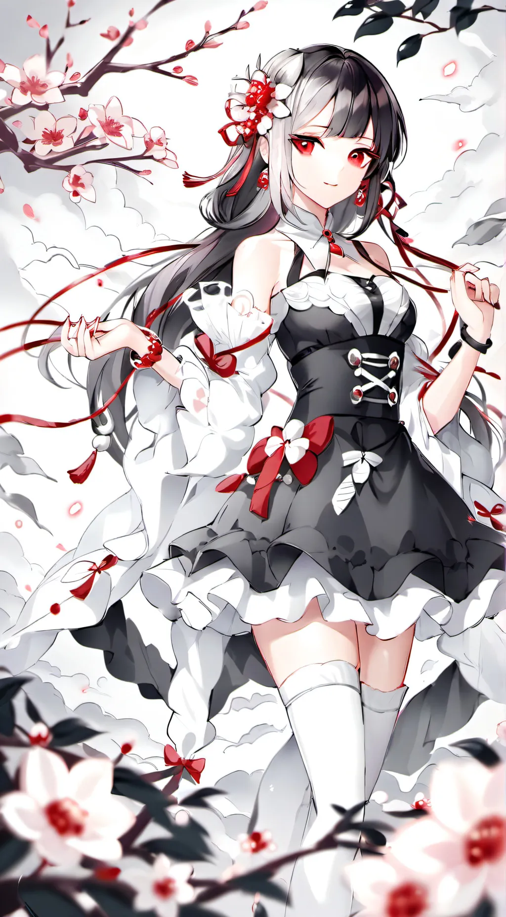 ai character: mui and y/n background