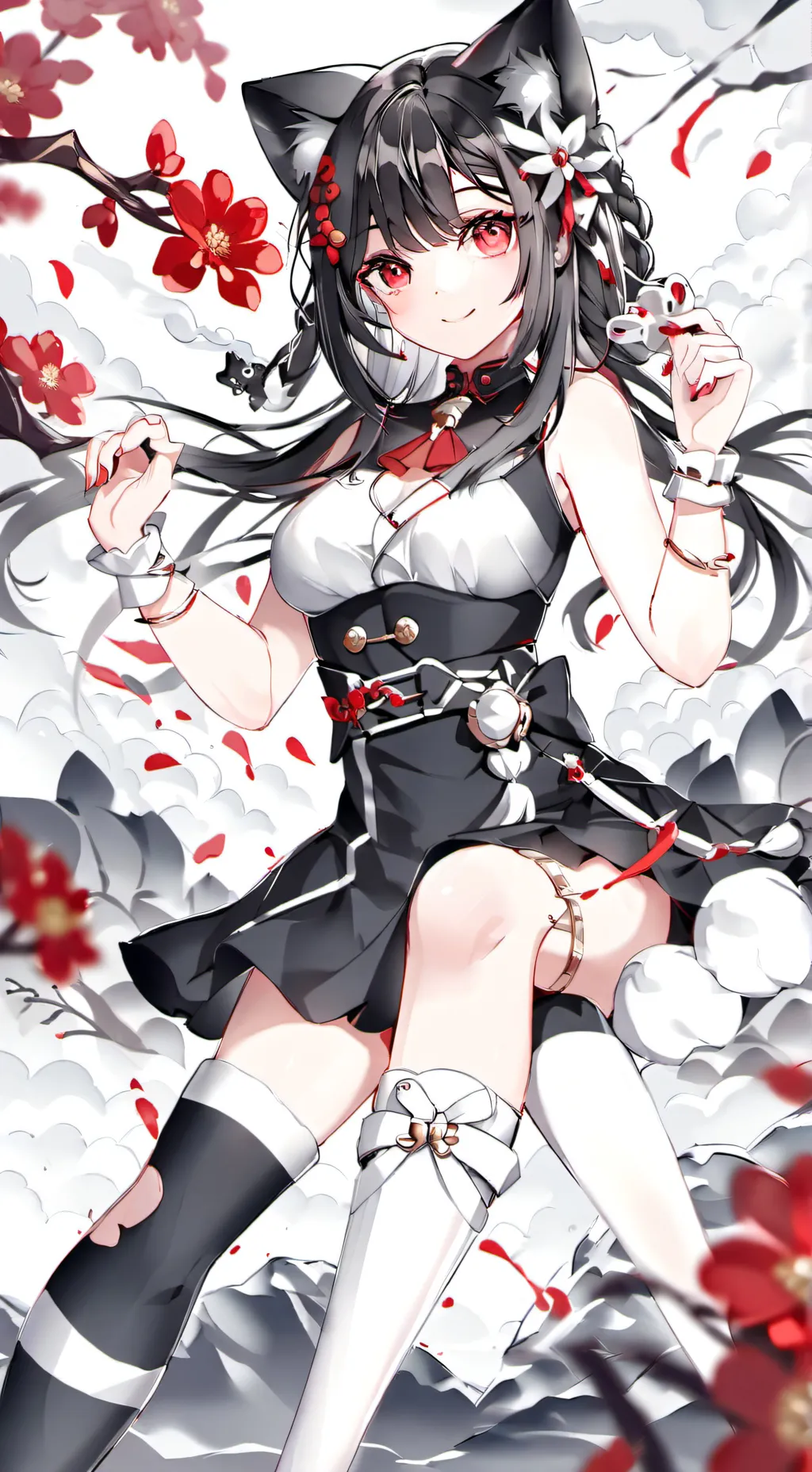 ai character: demon slayer  background