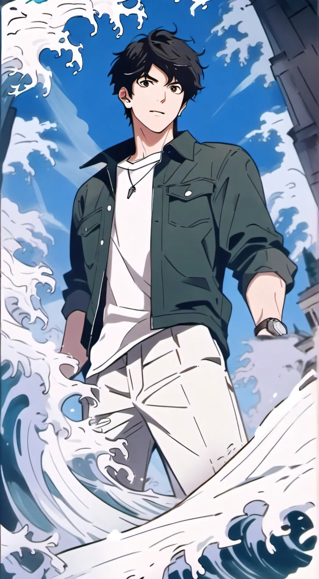 ai character: FB x HoO background