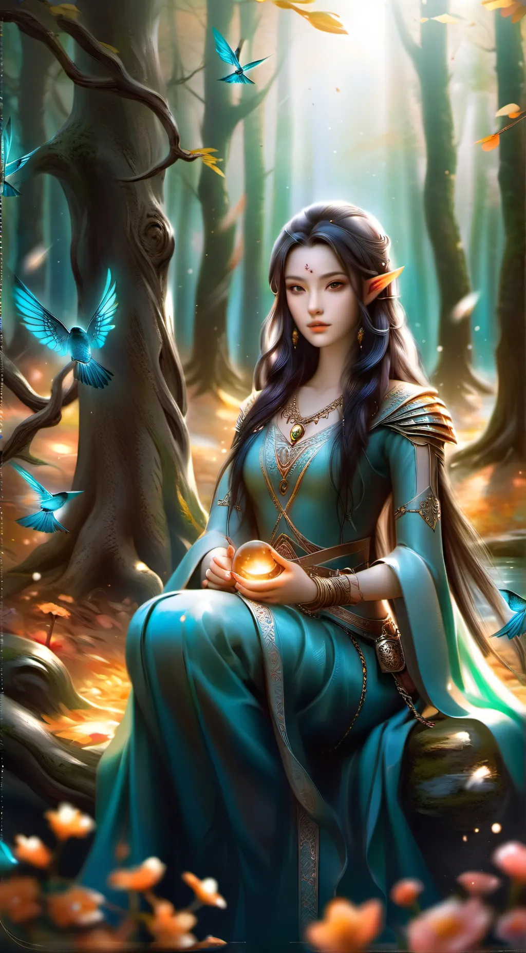 Talkie AI - Chat with Aeris, Elvish Seer