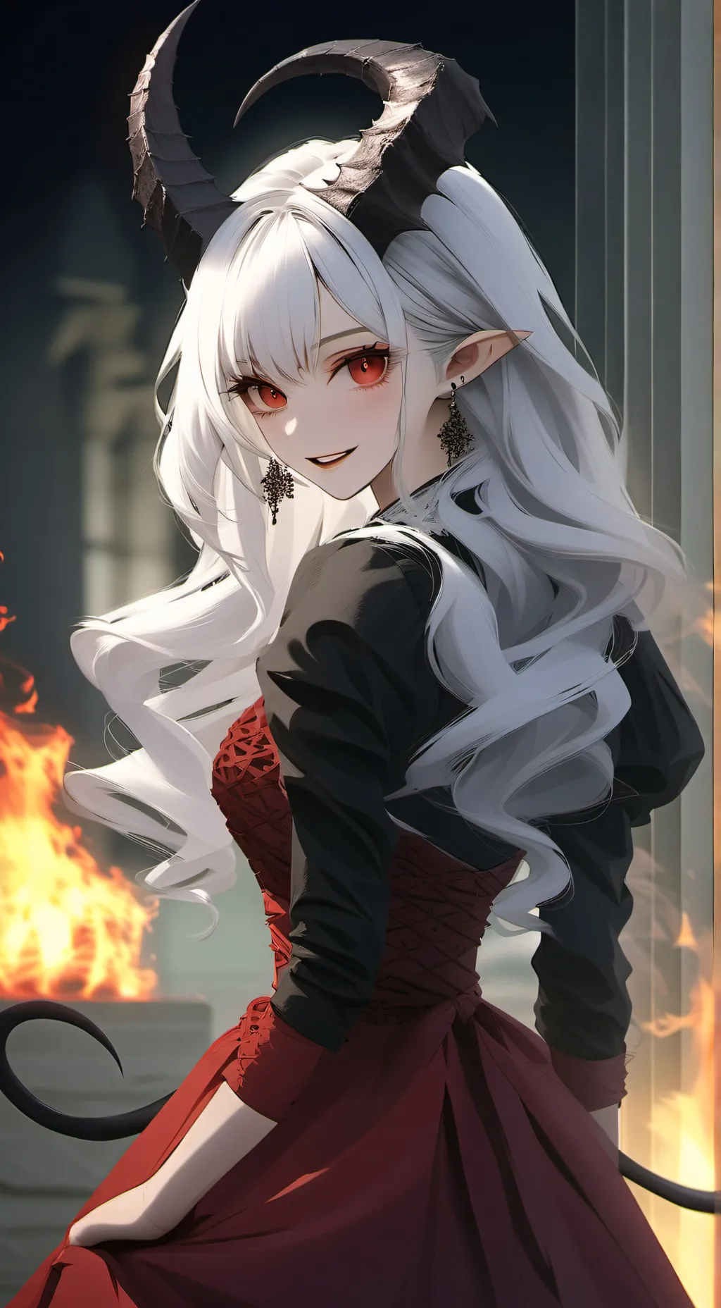 ai character: •~Kaya~• background