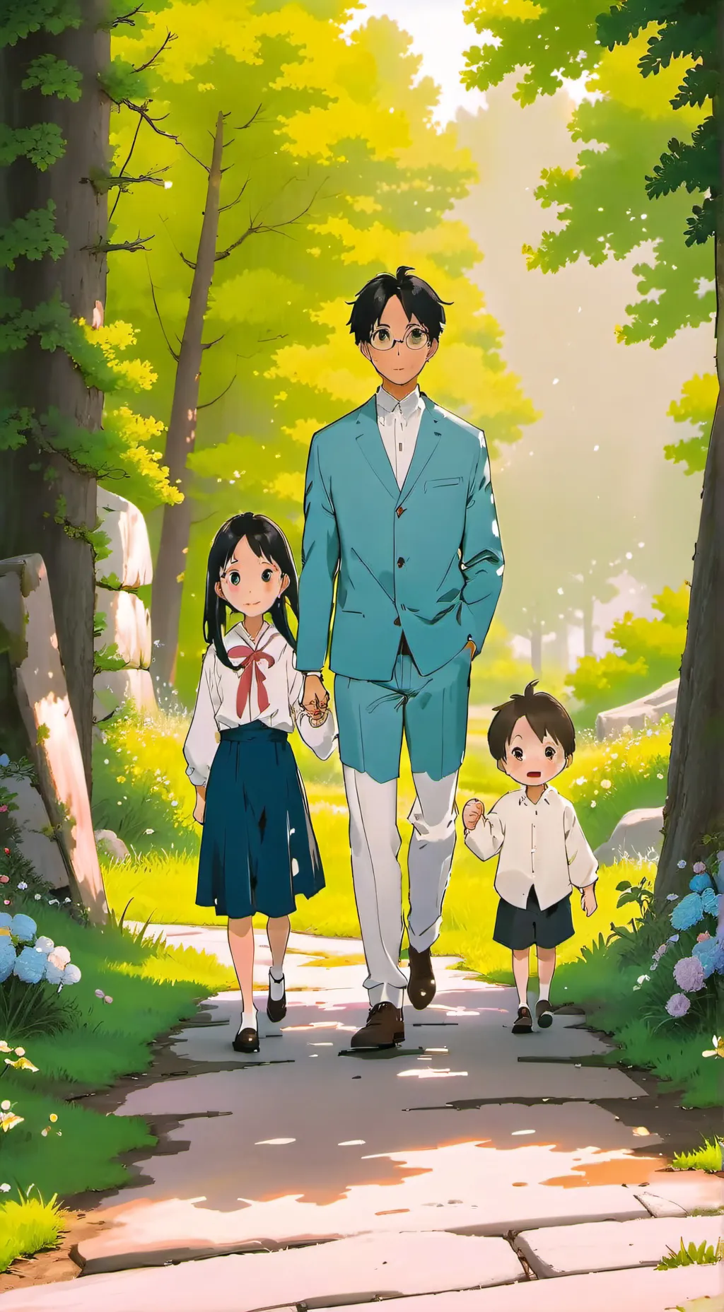 ai character: family  background
