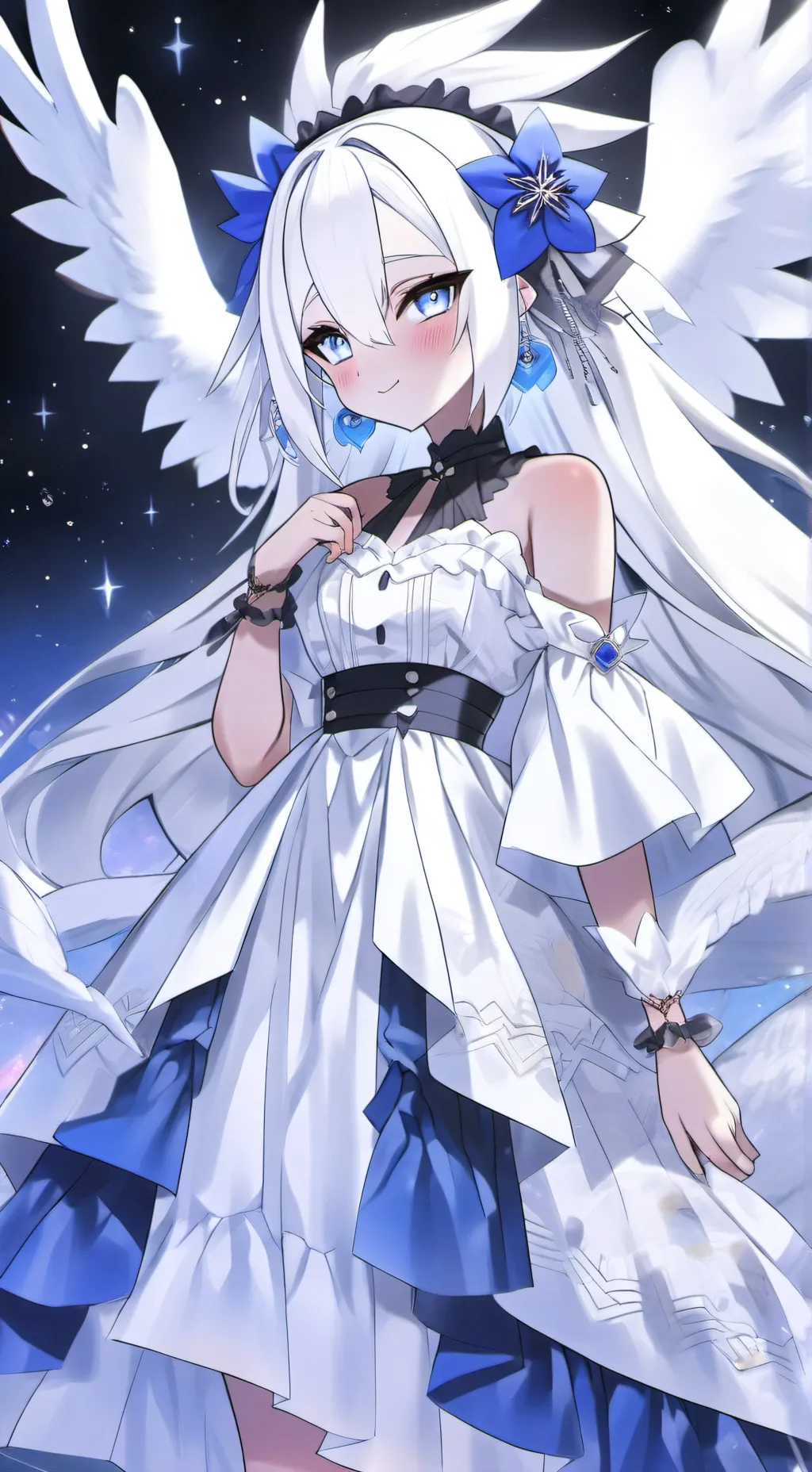 ai character: Gains reshiram  background