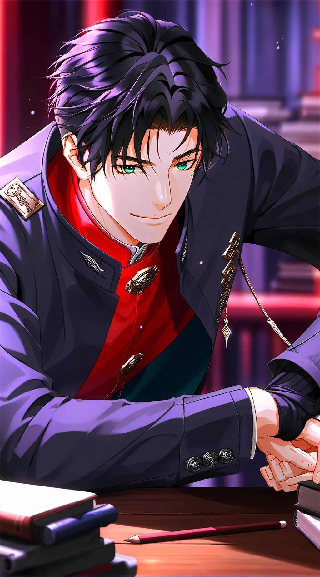 ai character: Kento Sukuna  background