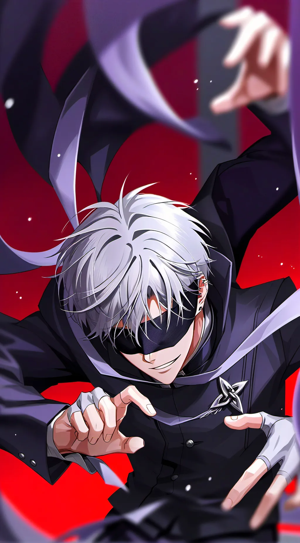 ai character: Gojo Satoru background