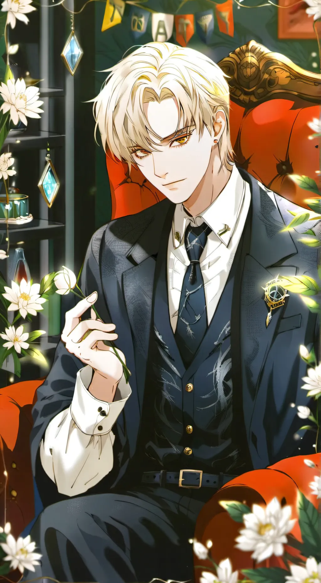 ai character: Draco Malfoy background