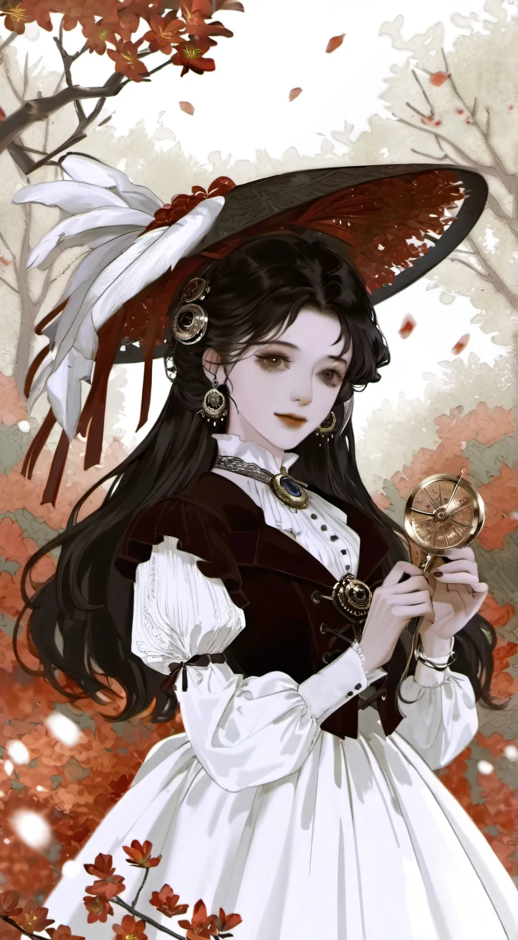 ai character: hh Victorian guest background