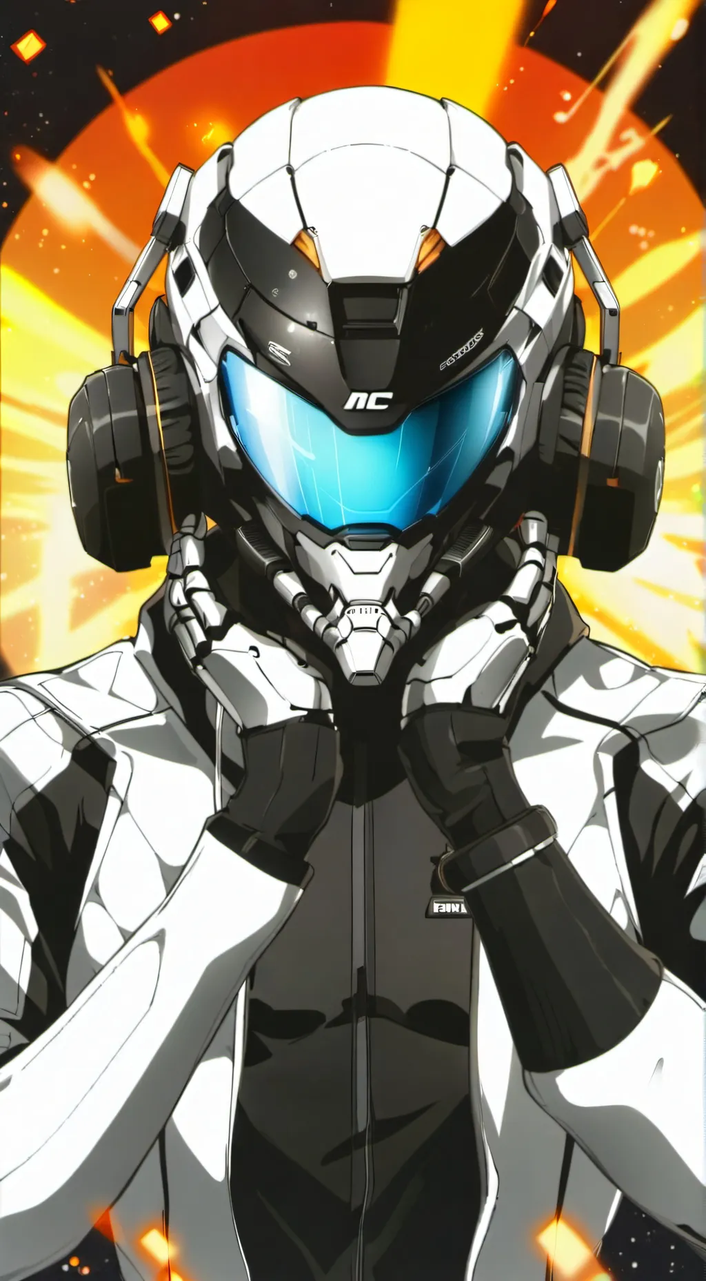 ai character: robot 10 background