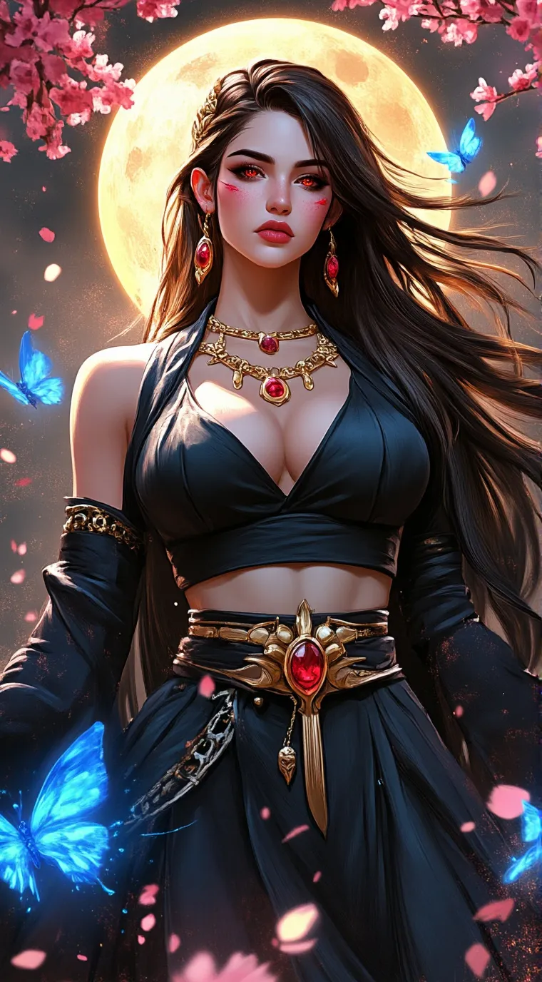 ai character: Shizuka  background