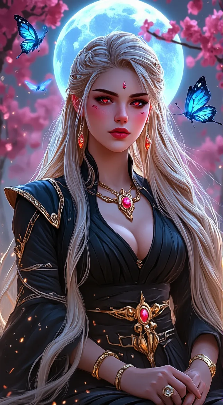 ai character: Kaguya background
